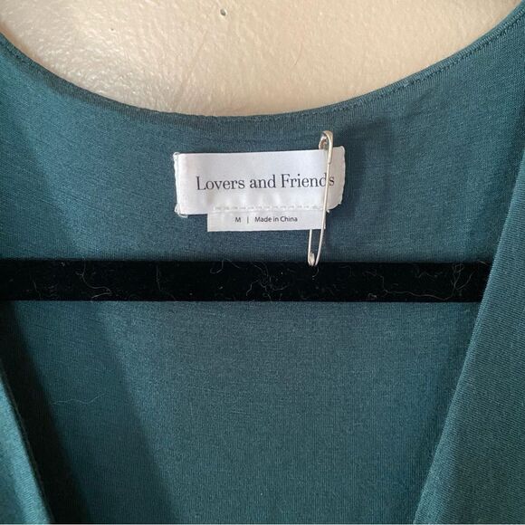 Lovers And Friends Sundance maxi dress midi soft jersey stretch knit Revolve M - Picture 7 of 11